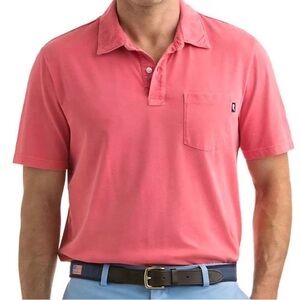 Vineyard Vines Coral Polo Shirt for Men